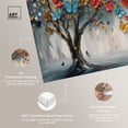 thumbnail image 4 of Tree of Fluttering Colors Canvas Colorful Tree Art by Art Remedy, Gallery Wrapped, 54" x 36", 4 of 7