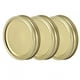 thumbnail image 4 of Tapas para frascos de vidrio, tapas para conservas de tarros de vidrio de tipo dividido, tapa de sellado para contenedores de alimentos, accesorio de cocina, paquete de 10(70mm-Oro) Ecomeon no, 4 of 6