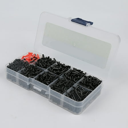 NICEXMAS Badminton Grommets Set Nylon 1 Set Eyelets Replacement