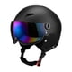 thumbnail image 2 of Casco para deportes de nieve con gafas de esquí Casco de esquí para deportes de invierno al aire libre M negro, 2 of 9