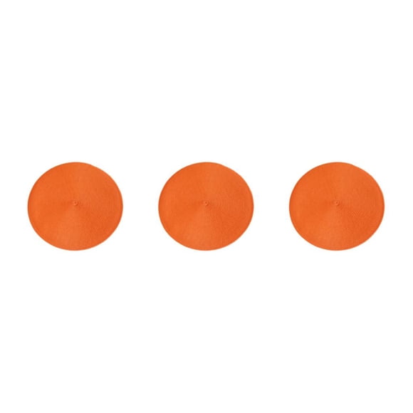 Mantel individual Wosthever Antideslizante naranja ligero y fácil de cuidar