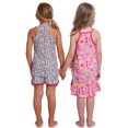 thumbnail image 2 of Komar Kids Girls Three-Piece Pajama Set Sleepwear and Nightgown, Pink, Size: 10-12, 2 of 4