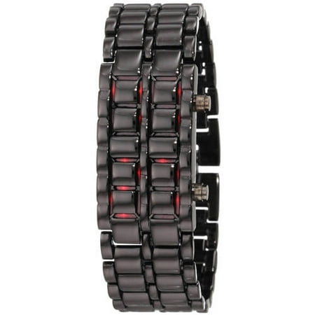 Men's and Women's Stainless Steel LED Digital Bracelet Watches, Choose Band and Color