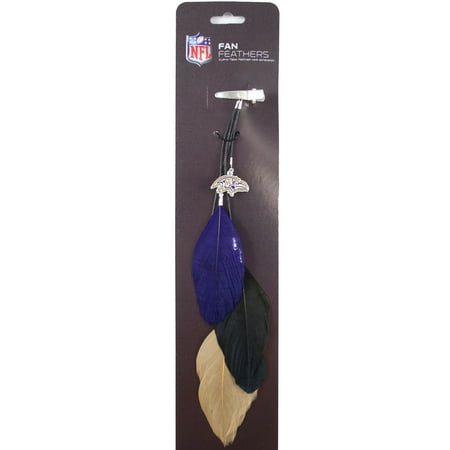Baltimore Ravens Team Color Feather Hair Clip