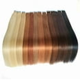 thumbnail image 3 of Tape in Human Hair Extensions for Women 20pcs/pack 14"-24" Hair Tape in Extensions Invisible Seamless Tape In Extensions Human Hair Skin Weft #1, 3 of 7