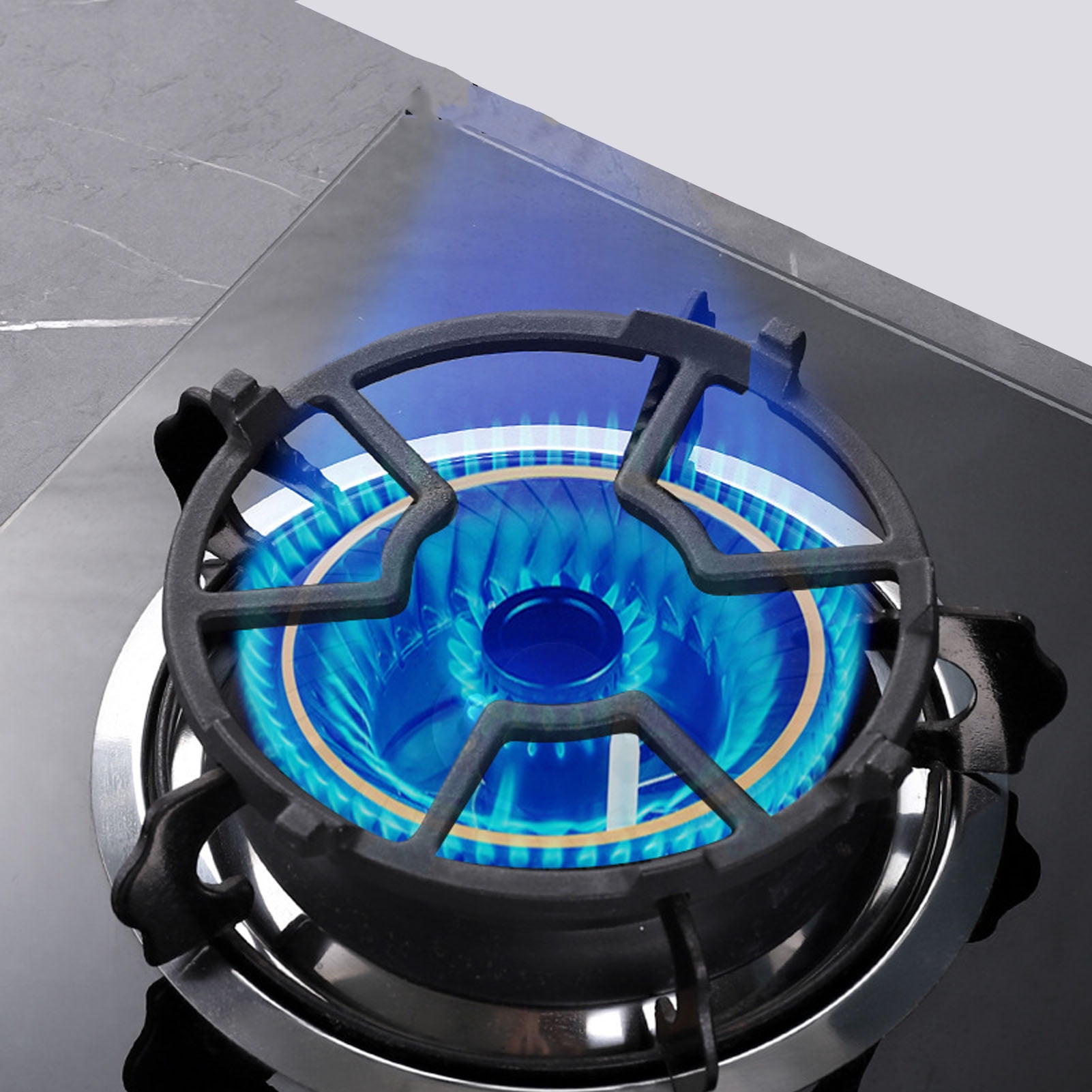 Lot De 20 Pieds De Meubles Modernes Réglables En Hauteur Noir 10 Cm