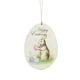 thumbnail image 1 of Adornos colgantes para árbol de Pascua, letreros de decoración, suministros de decoración, adornos colgantes de madera para decoración del hogar, primavera, puerta, vacaciones Conejo, 1 of 9