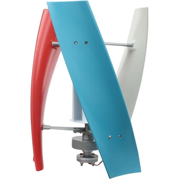 Portable Wind Turbine Power Generator Wind Power Generator 100w Vertical Wind Turbine Generator 12v Portable Windmill Generator Home Use(No Battery)