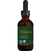 Global Healing Vitamin D3, 5000 IU Liquid Drops Supplement for Immune Support, 2 fl oz
