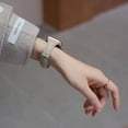 thumbnail image 2 of Bucle de cuero de alta calidad para iwatch series 7 41mm 45mm 6 SE 5 4 3 2 1 44mm Correa más delgada para Apple Watch Band 38mm 42mm 40mm Tan Jianjun unisex, 2 of 2