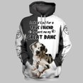 thumbnail image 3 of Sudadera con capucha con estampado 3D de perro chihuahua, husky, gran danés o beagle para mujer y hombre, chándal de calle, regalo de amor para perros, 3 of 5