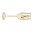 thumbnail image 4 of Copa de vino de acero inoxidable, hermosa y elegante copa de champán de metal para cenas y fiestas, color dorado., 4 of 14