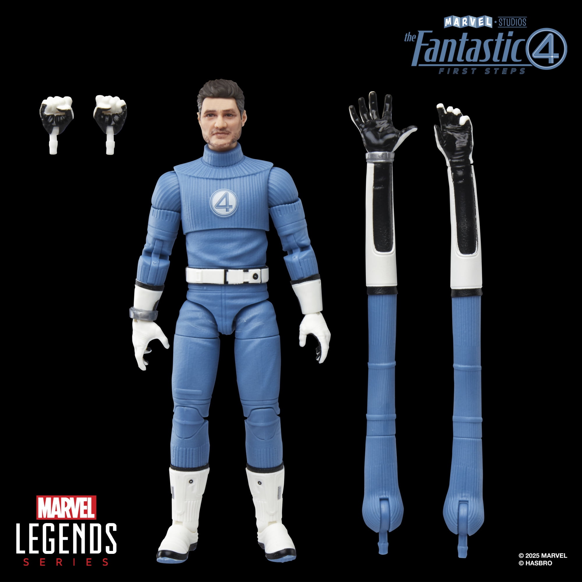 Marvel Legends Series Mister Fantastic, The Fantastic Four: First Steps 6" Action Figure