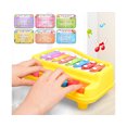 thumbnail image 2 of in 1 Piano Xylophone Musical Instrument with Musical Cards Mallets Educational Toy for Kids - Pink, 2 of 8