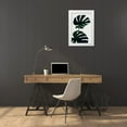 thumbnail image 3 of Artographie Studio 11x14 White Modern Wood Framed Museum Art Print Titled - Monstera Natural 09, 3 of 4