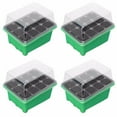thumbnail image 5 of Iuhan 1Pcs 12 Cells Nursery Pots, 12 Hole Seedling Tray Insert Seeding Case for Planting, Greenhouse, Wheatgrass, Microgreens, Cucumbers, Tomatoes, Herbs, Flowers and Vegetables, 5 of 9