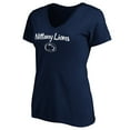 thumbnail image 2 of Women's Navy Penn State Nittany Lions #1 Mom V-Neck T-Shirt, 2 of 3