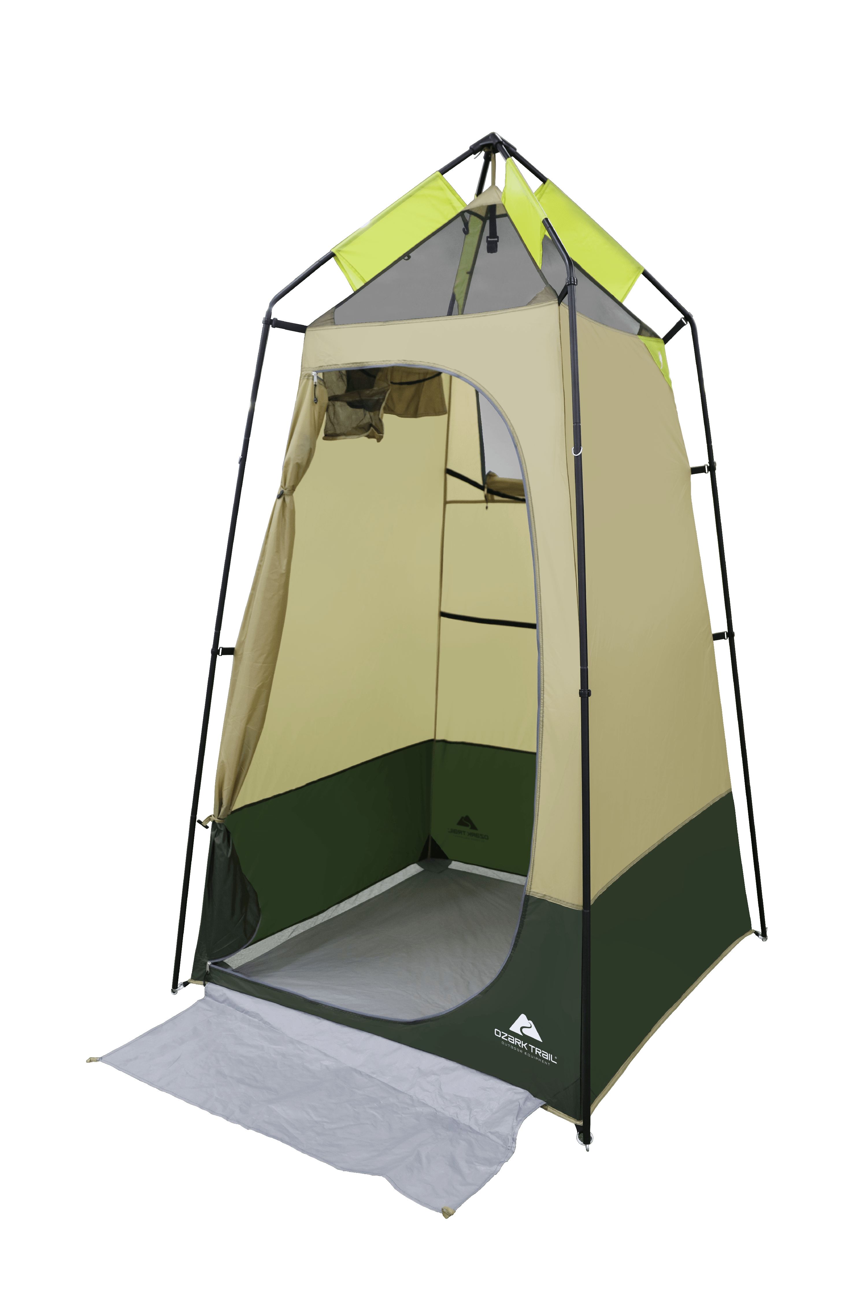 Ozark Trail Hazel Creek Lighted Privacy Tent One Room, Green - image 3 of 10