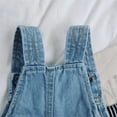 thumbnail image 6 of URMAGIC Baby Girl Jean Shorts, Toddler Denim Cute Summer Shortalls 1-2 Years, 6 of 7