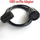 thumbnail image 4 of Pin OBD Adaptaeru de 10 pines, Adaptador OBD2 de 10 pines y 10 pines para motocicletas - para interfaz K-line y DCAN [Clase de eficiencia energética A+++], 4 of 5
