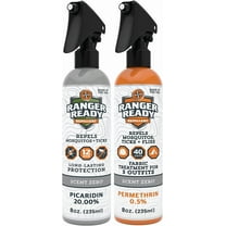 Ranger Ready lents P2Pak Permethrin   aridin Tick & Insect lent, Scent Zero, 8 Fl Oz. (Pack of 2)