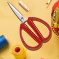 thumbnail image 5 of DPTALR Stainless Steel Household Scissors For Office And Study Students Cutting Plastic Handles Cutting Fabrics Cutting Thread Ends Pointed DIY Small Scissors, 5 of 5