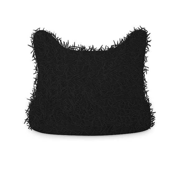 Jamicy Hats for Women Clearance Christmas Present Cute Cat Ear Beanie Y2k Fuzzy Distressed Hat Grunge Winter Clothes