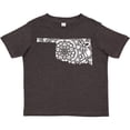 thumbnail image 3 of Inktastic Oklahoma Silhouette Mandala Boys or Girls Toddler T-Shirt, 3 of 5