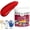 Red, variant on Water-Based Rust Converter Paint, 2 in 1 Glossy Metal Finish Rust Treatment for Car Frames, Iron Gates and Outdoor Garden Furniture, 10.58 Oz