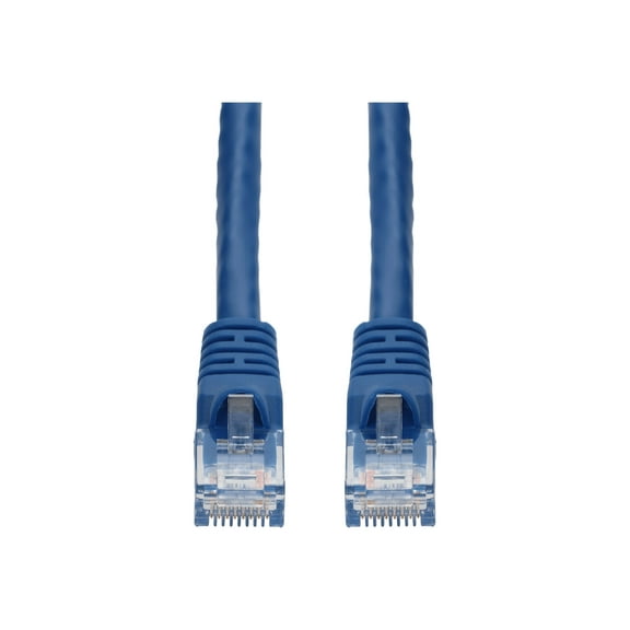 AddOn 6ft Blue CAT 6A PVC Ethernet Cable Snagless Bubble Boot RJ-45 M/M