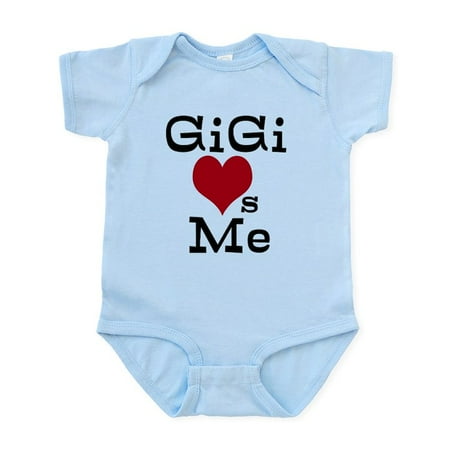 

CafePress - Gigi Loves Me Body Suit - Baby Light Bodysuit Size Newborn - 24 Months