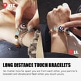 thumbnail image 2 of Pulseras TOTWOO Long Distance Touch para parejas Bluetooth, 2 of 6