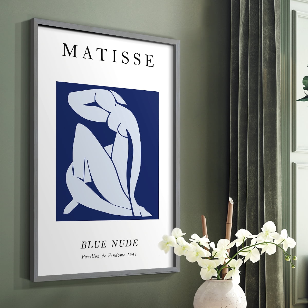 Matisse CCXCVII in Solid Wood 11 x 14 Framed Print