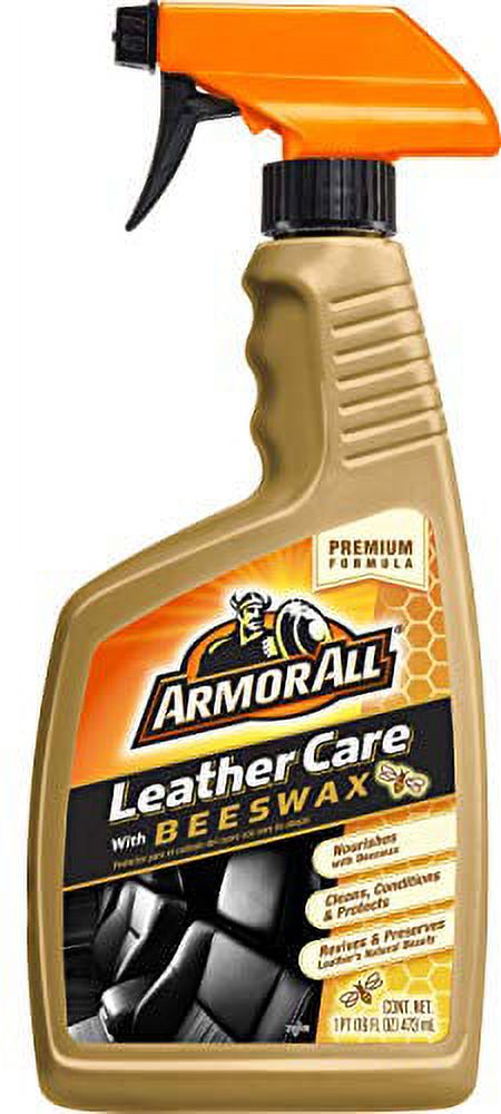 Armor All 18934 Leather Care with Beeswax, 16 fl. oz