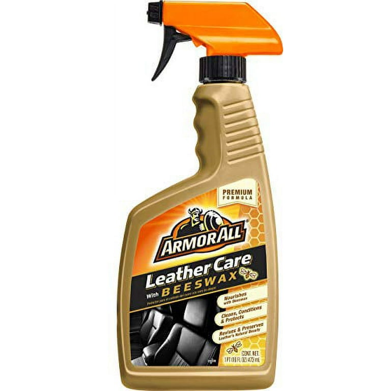 Beeswax Leather Cleaner Spray - 16 Oz, for Cars