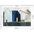 thumbnail image 5 of Art.com Empty Village Art Print by Laura Van Horne, White Frame Wall Art, 29" x 21", 5 of 5