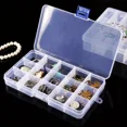 thumbnail image 5 of Clear 6 Compartment Bead Storage Box, 6 Count, 5 of 8
