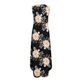 thumbnail image 4 of LOVZFMLL Robes Robe Sans Manches Unie Mode Dos Nu pour Femmes, 4 of 5
