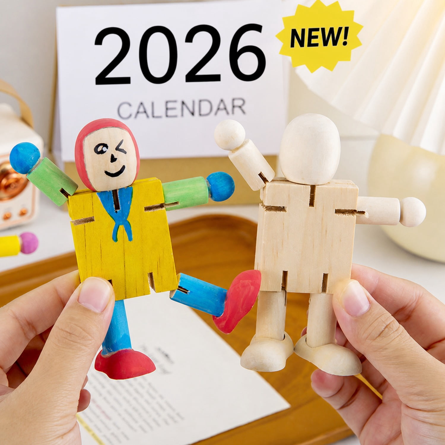 Handcrafted Wooden Sculpture DIY Kit for Adults & Teens, No Electricity Required, Creative Craft Set for Home Decor & Party Decorations