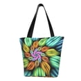 thumbnail image 2 of Kdxio Hippie Style Women Reusable Grocery Bags Foldable Ripstop,Reusable Shopping Bags for Shopping,Gym,Gift, 2 of 7