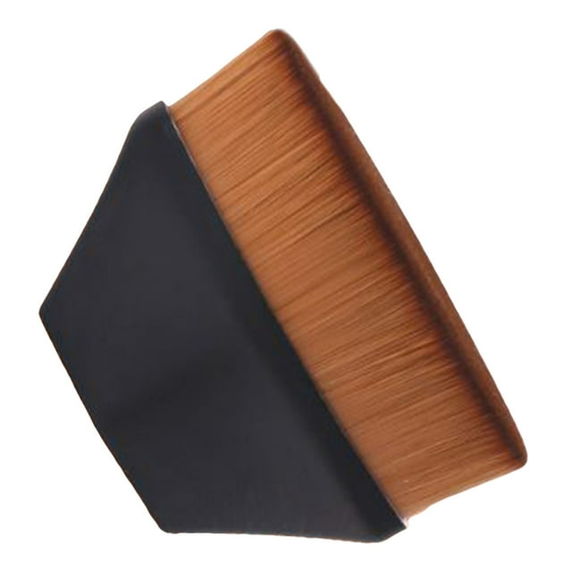 Brocha de maquillaje facial, brocha de maquillaje para base, brocha plana para base superior, brocha de maquillaje para base, funcionalidad inteligente