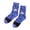 Blue, variant on Halloween Socks For Women Men Unisex Skeleton Printed Mid Calf Socks Halloween Party Accessories