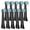 Black, variant on 10PCS Toothbrush Replacement Heads Compatible with Oral B iO 2/3/4/5/6/7/8/9/10, Medium Bristles for Gentle Gum Care, Round Toothbrush Head, 360°Deep Cleaning Rotating Powerhead, White+Black
