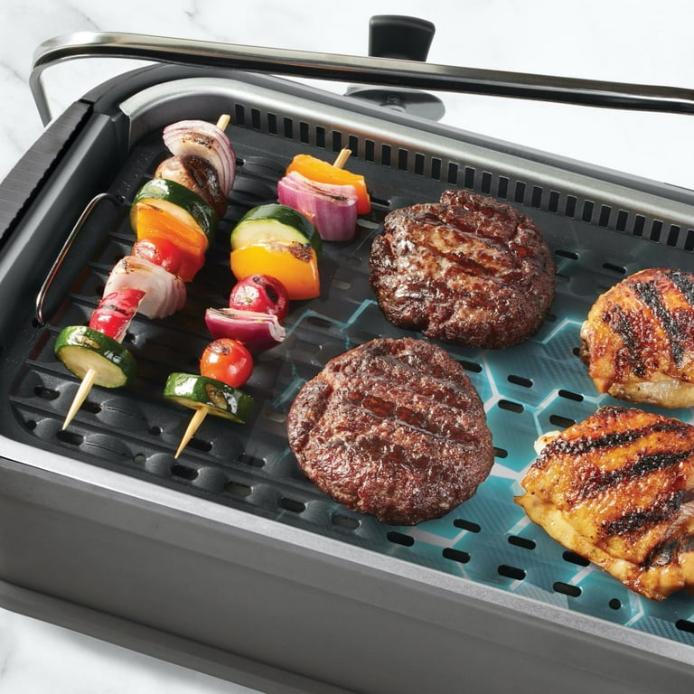 Oster Diamondforce Electric Indoor Smokeless Grill, Removable