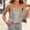 Silver, variant on Girls Sparkly Sequin Cami Top, Sleeveless Spaghetti Strap Tank Top for Girls, Perfect for Parties, Birthdays & Special Occasions Silver 170(170)