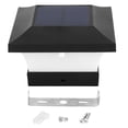 thumbnail image 1 of Lámpara de poste LED con energía solar, iluminación de control de luz, impermeable para patio al aire libre, 1 of 8