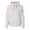 White, variant on J. America Women’s Mélange Fleece Cowl Neck Sweatshirt