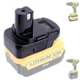 thumbnail image 1 of Adaptador de Batería Biswaye para Dewalt 20V a Ryobi 18V, 1 of 9