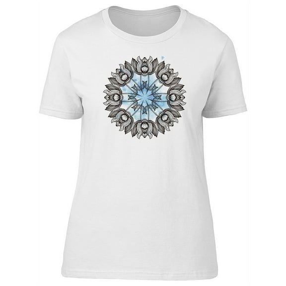 Flower Ornamental Composition Tee Women's -Image by Shutterstock