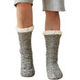 thumbnail image 2 of Calcetines de Invierno para Hombre, Calcetines de Felpa Gruesos cálidos, Suaves, Antideslizantes, a Media Pierna, 2 of 3